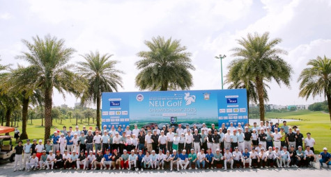 Hơn 200 cựu sinh viên NEU “cháy hết mình” tại NEU Golf Championship 2025